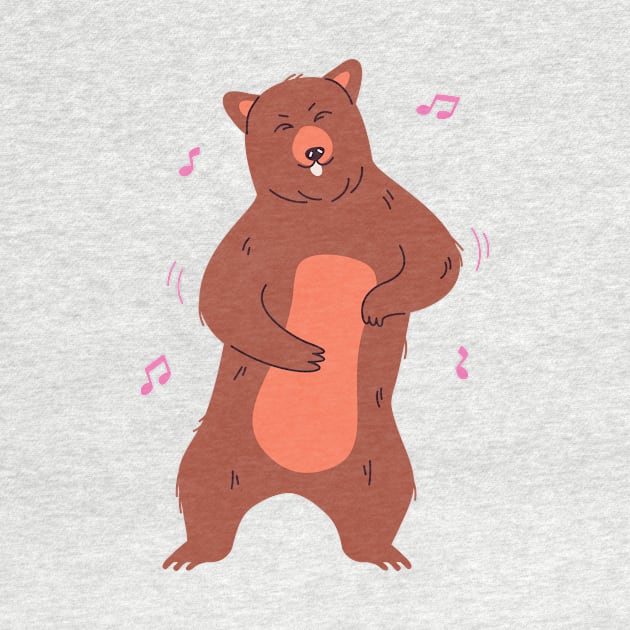 Funny Dancing Bear by FunnyMoonCosmic